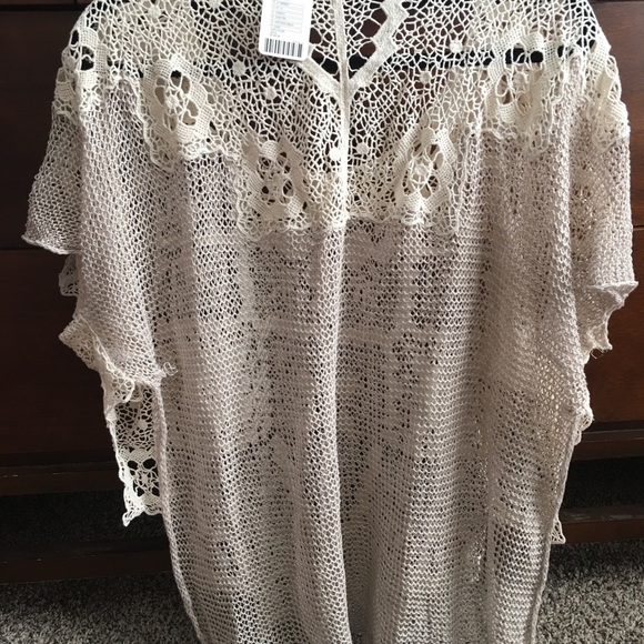 Free People crochet top - cream - XS/S - Picture 2 of 5